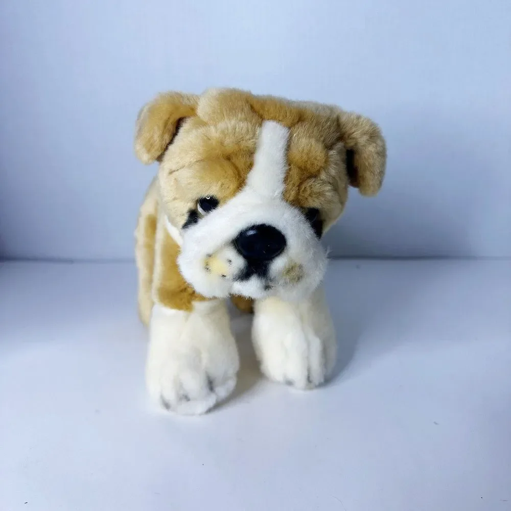 Vintage Keel Bulldog‎ Realistic Plush Union Cute Soft